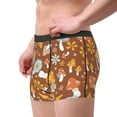 thumbnail image 4 of Kll Floral Hippie Mushrooms Men'S Cotton Boxer Briefs Underwear-Xx-Large, 4 of 9