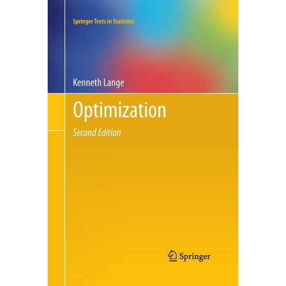 Springer Texts in Statistics Optimization, Book 95, (Paperback)