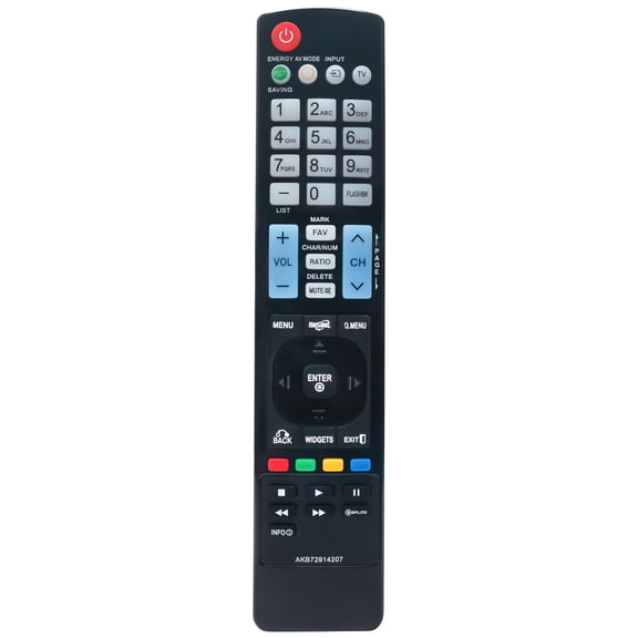 AKB72914207 Replacement Remote fit for LG TV 19LE5300 22LE5300 22LE5500 26LD350 26LE5300 26LE5500 32LD420 32LD450 32LD520 32LD550 32LD550UB 32LE5300 37LD450 37LD450C 37LE5300