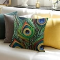 thumbnail image 3 of SHANXI Throw Pillow Covers Home Decor Leaf Pillow Cases Decorative 22x22in, 3 of 5