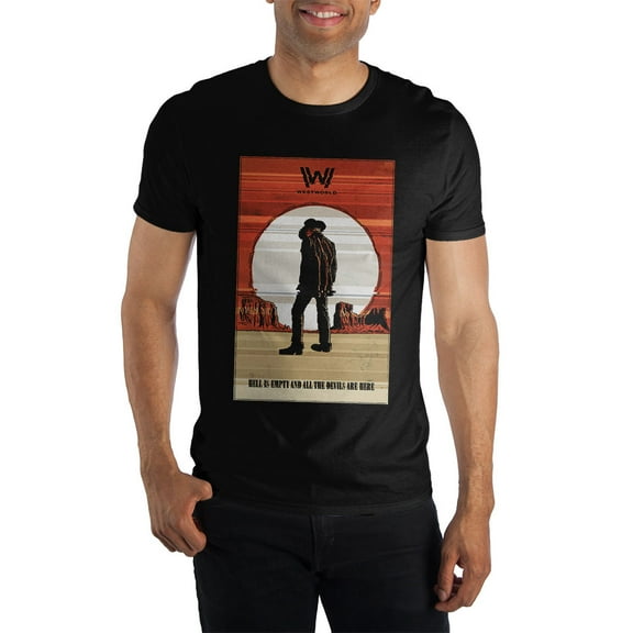 Westworld Hell is Empty... Quote T-Shirt-Small