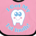 thumbnail image 4 of Inktastic I Got My First Tooth Baby Boy Boys or Girls Baby Bib, 4 of 4