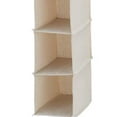 thumbnail image 6 of Mainstays 10-Shelf Canvas Closet Hanging Organizer for Shoes and Clothes, 6 of 6