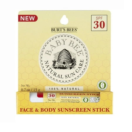 Burt's Bees Baby Bee Natural Sun Care SPF 30 Sunscreen Stick