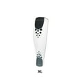 thumbnail image 2 of Basketball Football Calf Brace Portable Leg Support Brace Support Sleeve Running Jogging Fitness Compression Sock Protector Accessory White XL, 2 of 8