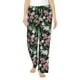 thumbnail image 1 of Balery Lilies Flowers Pantalones de pijama para mujer, pijamas ultraligeros, pantalones de estar por casa-Small, 1 of 6