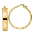 thumbnail image 1 of Quality Gold TF1991 14K Yellow Gold Polished Hoop Earrings, 1 of 1