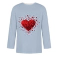 thumbnail image 3 of COM1950s Cadeaux de la Saint-Valentin des Années 1950, Cadeaux de la Saint-Valentin pour Hommes, Imprimé de la Saint-Valentin pour Hommes Col Rond Décontracté Mode Manches Courtes Blouses Chemises Col Rond, Shorts pour Hommes, T-Shirts à Manches Longues pour Hommes, 3 of 8