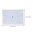 thumbnail image 2 of 4PCS A4 File Folders Felt Folder Document Folders Portable Felt Holders Briefcase Bag (Black, Light Grey, Pink, Green), 2 of 3