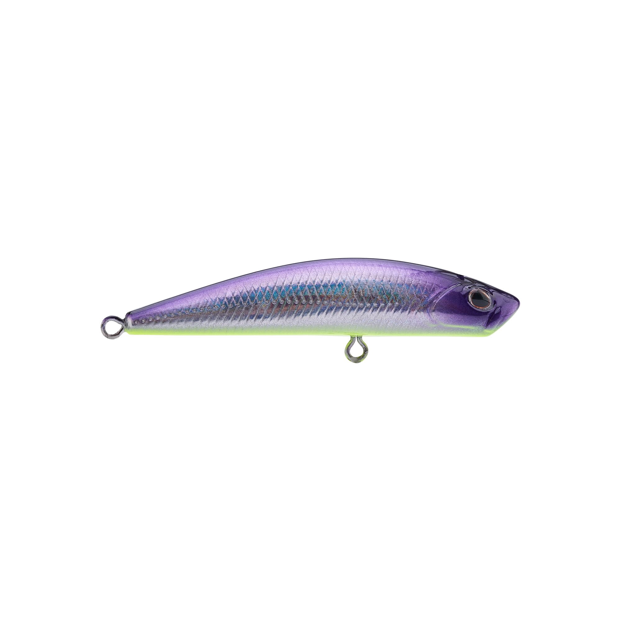 Berkley Finisher, 2 in, Glide Baits, Purple Slime (1 Count)
