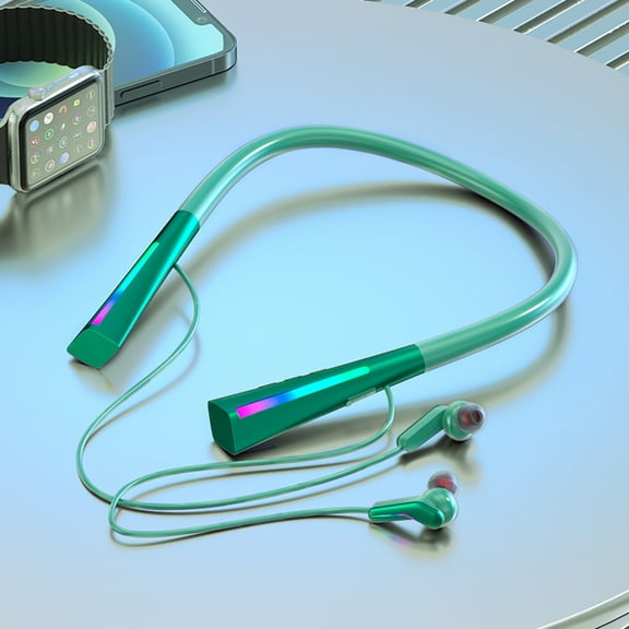 Open Ear Headphones, Bluetooth Headphones 5.3 Sports with Smart Digital Display, 36H Playtime, IP54 Waterproof, Wireless Earbuds Lightweight Design Fit Cycling, Running, Workout