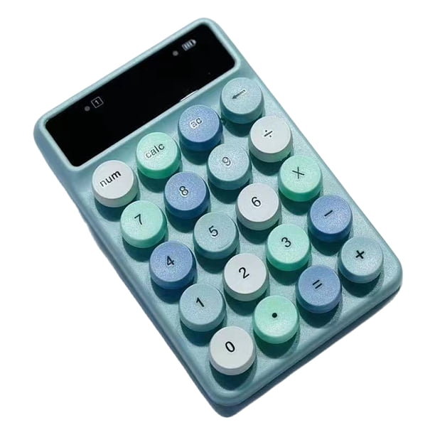 Teclado numérico portátil de 20 teclas de contabilidad financiera para entrada de datos