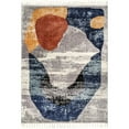 thumbnail image 2 of nuLOOM Hilary Shaggy Abstract Tassel Area Rug, 6' 7" x 9', Blue, 2 of 2
