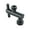 Color:Black :, variant on Adjust Shower Arm Extension 360 Degree Rotatable All Metal Adapters Universal 1/2 Thread Space Saving for Bathroom