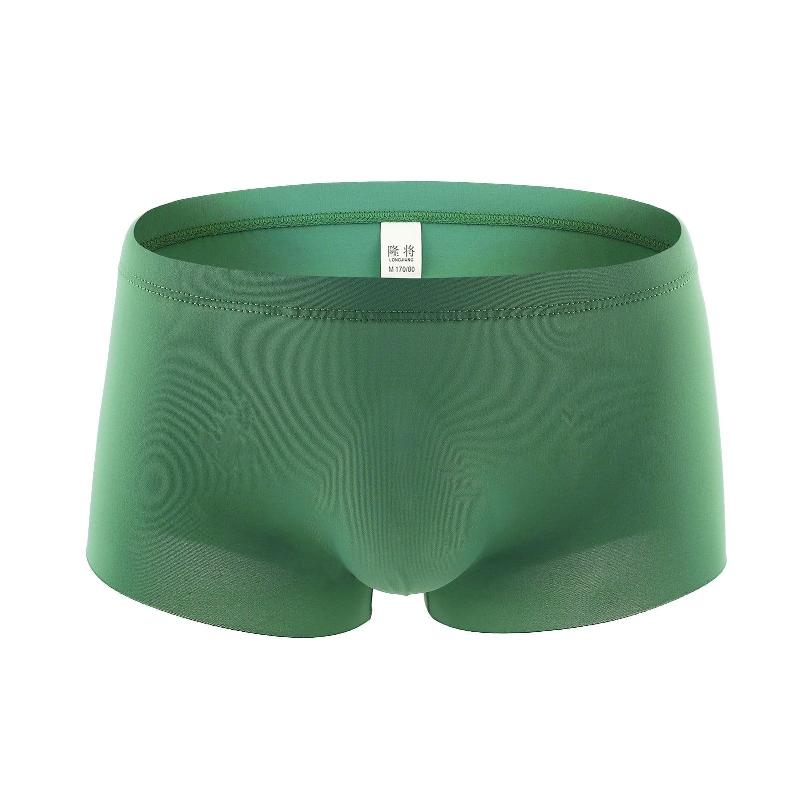 LEEy-world Mens Underwear Men's Underwear Boxer Briefs Pack, Cotton  ComfortSoft Boxer Brief for Men, Moisture-Wicking Breathable Army Green,S