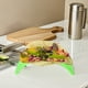 thumbnail image 4 of KAKOWELY 12 soportes individuales para tacos, cesta para tortillas mexicanas, soporte suave para tacos, plato colorido para desayuno familiar, fiesta, picnic, 4 of 4