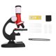 thumbnail image 1 of Kit de microscopio de 1200 veces para experimentos científicos de escuelas primarias, juguetes educativos para niños, 1 of 8