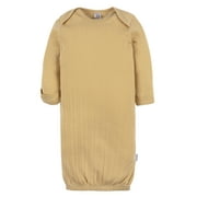 Gerber Baby Neutral Long Sleeve Gowns, 3-Pack, Sizes Newborn - 0/3 Months
