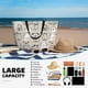 thumbnail image 5 of Disketp Puppy Bolsa de Playa de Gran Capacidad, Bolso Impermeable y a Prueba de Arena para Mujer, Ideal para Playa, Piscina y Natación, 5 of 7
