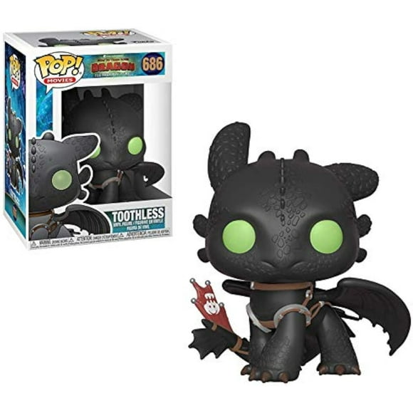 POP Funko How to Train Your Dragon 3: The Hidden World - Toothless Vinyl Figure Action Figures Gift Adult Kids Figure Gift
