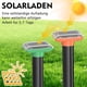 thumbnail image 3 of Repelente Solar de , Repelente de Ratones Ultrasónico y con Energía Solar, Impermeable para Césped, Patio y Jardín, 4 Piezas, 3 of 5