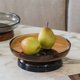 thumbnail image 5 of Frutero de cristal con pedestal, transparente, decorativo, for servir aperitivos, perfecto for la sala de estar., 5 of 9