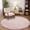 Pink, variant on Goolela Faux Fur Area Rug 2x3 Fluffy Faux Fur Rabbit Rug for Living Room Fuzzy Furry Washable Rug for Bedroom Black Rug Rectangle