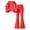 Red, variant on Ixbnca 2 Piece Outfits for Kids Girls Long Sleeve Hooded Sweatshirts High Waist Flare Pants Bow Fashion Clothes