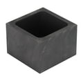 thumbnail image 1 of Graphite Mould, High Temperature Resistant 45ml Impact Resistant Acid And Alkali Resistant Graphite  Square  For Gold For Aluminum For Refining, 1 of 8