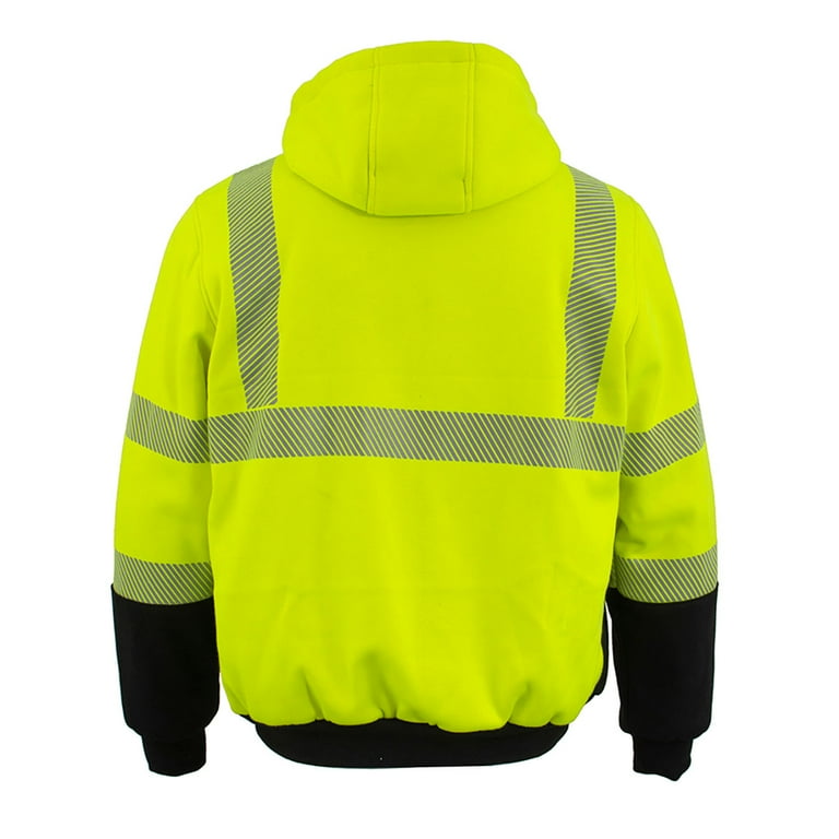 Nexgen Heat NXM1773SET Men s Heated High Visibility Work Hoodie