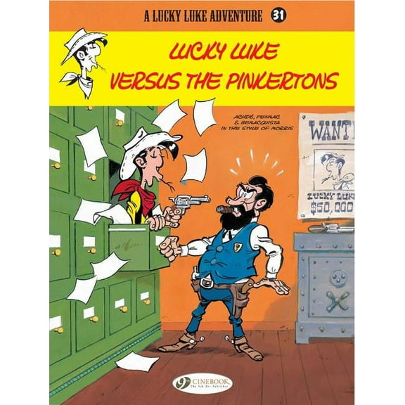 Lucky Luke: Lucky Luke Versus the Pinkertons (Paperback)