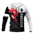 thumbnail image 3 of Sudadera con capucha con bandera mexicana y gallo, estampado 3D de gallo, moda urbana para hombre y mujer, sudadera con capucha Y2k, sudaderas con capucha, ropa para niños, 3 of 5