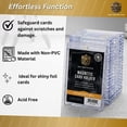 thumbnail image 2 of Portacartas Max Protection con cierre magnético, máxima protección, paquete de 10, protección UV, 2 of 7