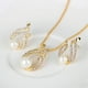 thumbnail image 4 of Teissuly Fashion Casual Exquisite Luxury Diamond Pearl Necklace Earring Set Teissuly WER202401274044, 4 of 7