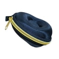 thumbnail image 2 of Caja de viaje para un solo reloj, funda cartuchera, accesorio en forma de donut, material interior suave, multifuncional con cremallera, compacto para, 2 of 7