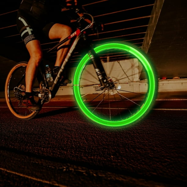 Apmemiss Clearance LED Bike Wheel Light, Waterproof Easy Install Bicycles Wheel Spoke LED Lights with 3 Modes, for Bicycle Spoke Decoration Safety and Warning at Night