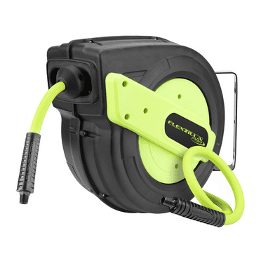 Flexzilla Flexzilla Pro Enclosed Plastic Retractable Air Hose Reel, 3/8" x 50'