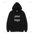 thumbnail image 3 of 2024 Estudiante Casual Texto impreso personalizado Sudadera con capucha DIY Logotipo personalizado Sudadera con capucha personalizada Sudadera con logotipo de texto, 3 of 5