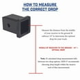 thumbnail image 2 of GEN-Y GH-13053X PHANTOM-X Adjustable 4.5" Drop Hitch with GH-13051X Platinum Ball Mount for 2" Receiver - 7,000 LB Towing Capacity - 700 LB Tongue Weight, 2 of 4