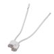 thumbnail image 4 of Soporte de lámpara 10Pcs MR16 G4 Base Base de portalámparas de cerámica Soporte LED Conector CFL Adaptador de bombilla con cable halógeno Eccomum Soporte de lámpara, 4 of 6