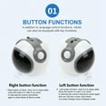 thumbnail image 4 of Voice Operated RC Robot, Interactive Toy, Talking + Dancing, Remote Control, Gift for Youth, Educational Fun, Electronic Toy, Voice Recognition, Record Singing, Mini Robot, Boys Girls Akmoler, 4 of 5