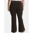 thumbnail image 3 of Terra & Sky Women's Plus Size Flare Legging, Sizes 0X-4X, 3 of 5