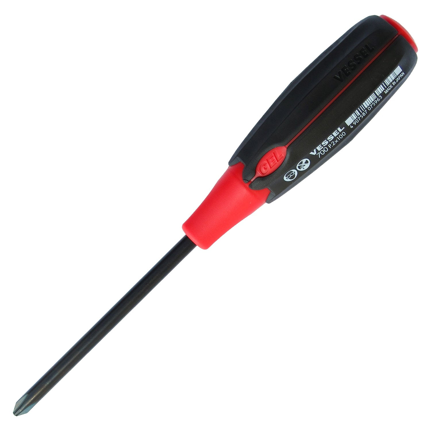Vessel Tools SUPER CUSHION JIS Screwdriver 4PCS. Set