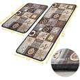 thumbnail image 4 of Coffee Kitchen Rugs Kitchen Mats for Floor 2 Piece, Anti Fatigue Floor Mat for Kitchen, Kitchen Floor Mats for in Front of Sink and Kitchen Matt for Standing for Coffee Kitchen Decor 17"X30"+17"X47", 4 of 6