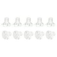 thumbnail image 1 of Unique Bargains M4x6mm Plastic Phillips Machine Screws, PC Flat Head Machine Bolts 25 Pack, 1 of 4