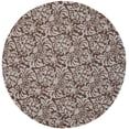 thumbnail image 2 of Safavieh Chelsea Jackalyn Geometric Area Rug, Brown/Gray, 5'6" x 5'6" Round, 2 of 7