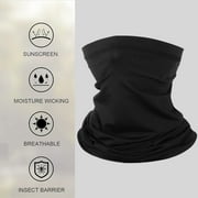 6 Pack Neck Gaiter Balaclava Bandana Face Mask Scart Cover Breathable Sun Protection Headwear for Men Women