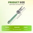 thumbnail image 7 of 2 in 1 Apple Corer and Peeler, Apple Core Removal Tool, Stainless Steel Fruit Corer, Apple Seed Remover for Cored Apples, Pears, Bell Peppers and Cakes, Kitchen Gadget for Fruit and Vegetable (Blue), 7 of 7