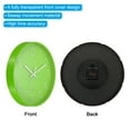 thumbnail image 4 of Uxcell 12" Wall Clock Battery Operated Silent Non Ticking Round Clock, Green, 4 of 6