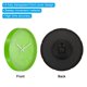 thumbnail image 4 of Reloj de pared Uxcell de 12" a pilas, silencioso y sin tictac, reloj redondo, verde, 4 of 6